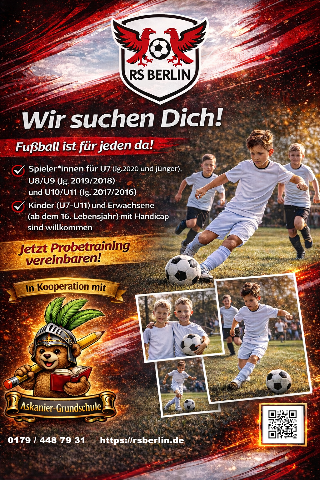 RasenSport Berlin – Wir suchen Dich